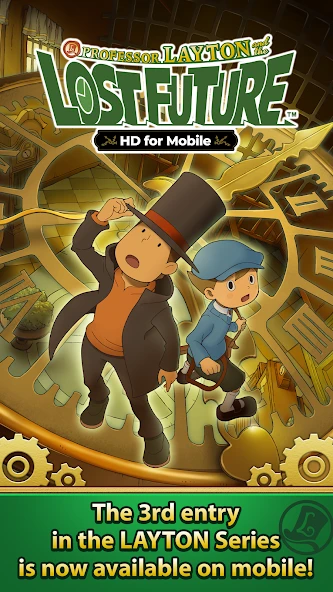 Layton: Lost Future in HD APK screenshot 1