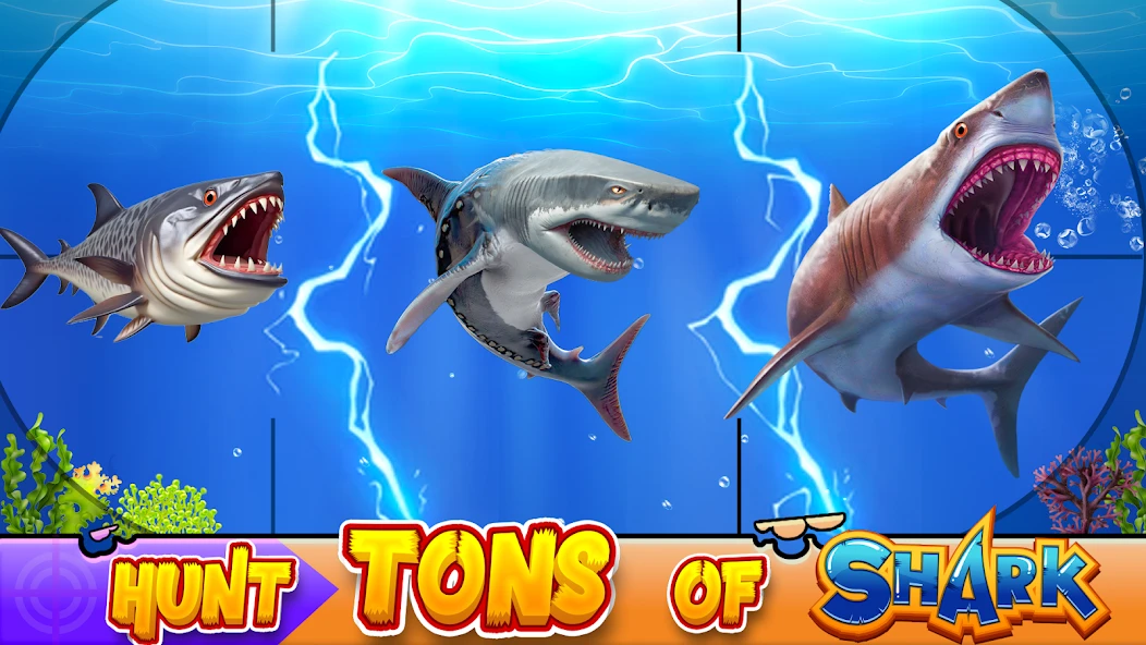 Whale Shark Attack FPS Sniper Shooter screenshot 5