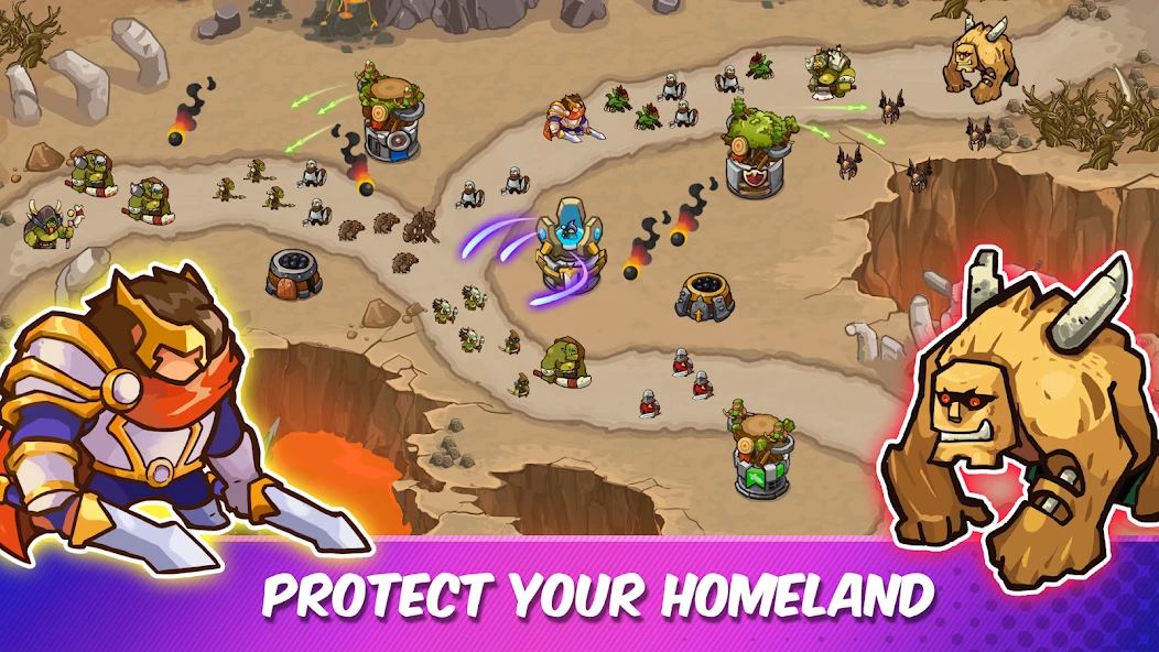 King Of Defense: Battle Frontier screenshot 1