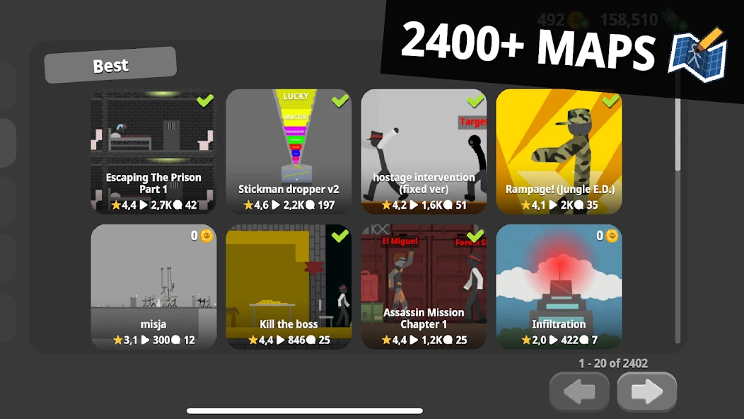 Stickman Backflip Killer 5 screenshot 3