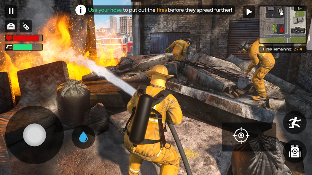 Fire Truck Firefighter Squad APK screenshot 4