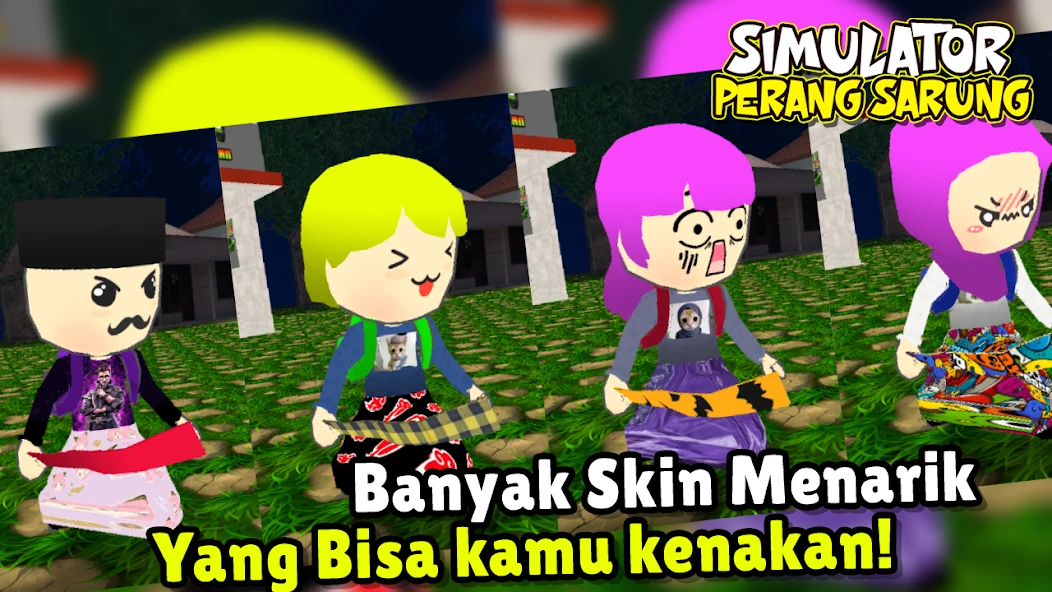 Simulator Perang Sarung 3D APK screenshot 3