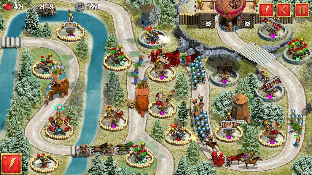 Defense of Roman Britain Premium: Tower Defense screenshot 2