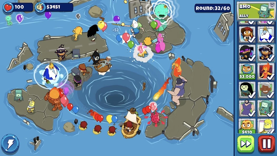 Bloons Adventure Time TD screenshot 2