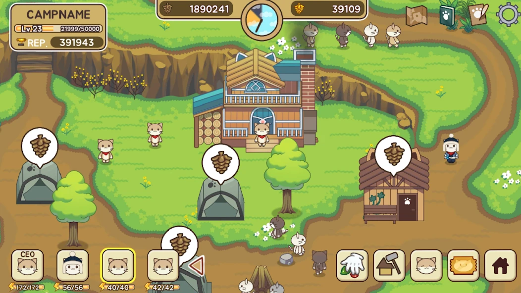Cat Forest - Healing Camp screenshot 2