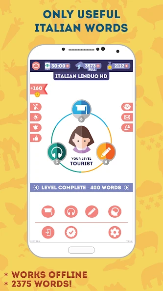 Italian for Beginners: LinDuo HD screenshot 2