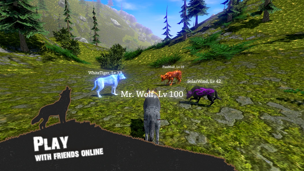 Wolf Simulator Evolution screenshot 3