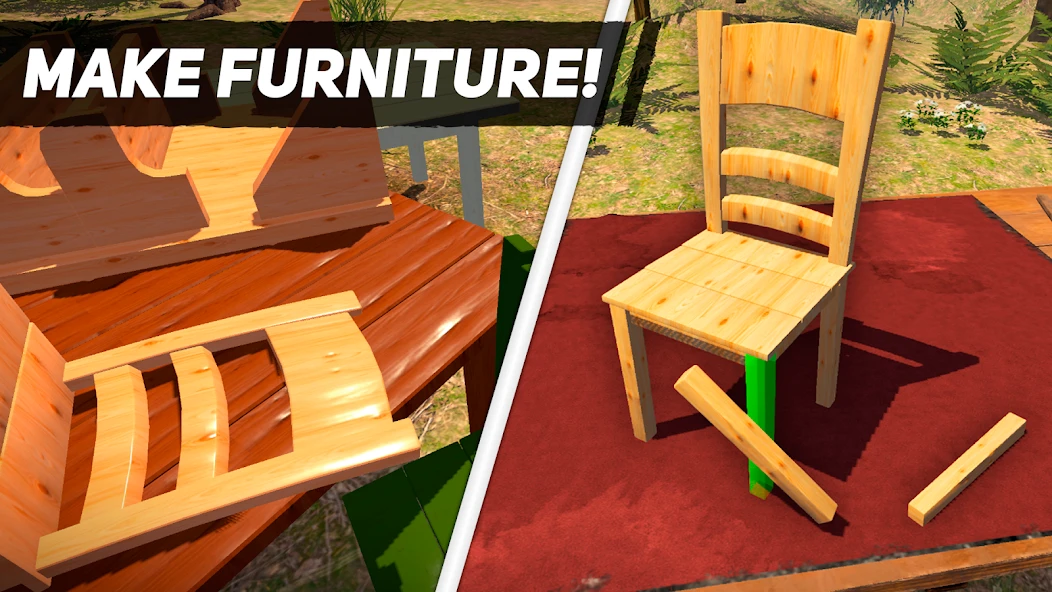 Lumberjack Simulator 3D APK screenshot 4