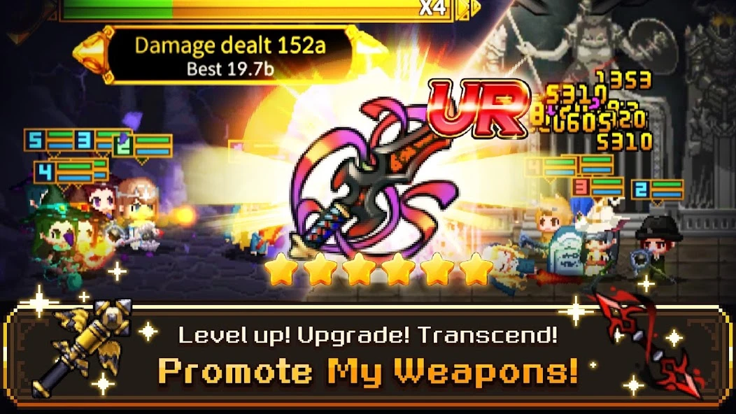 Weapon Heroes : Infinity Forge(Idle RPG) screenshot 4
