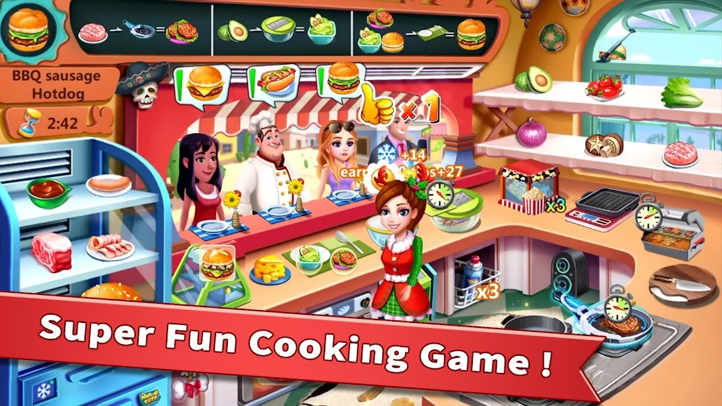 Rising Super Chef 2: Cooking Game screenshot 1