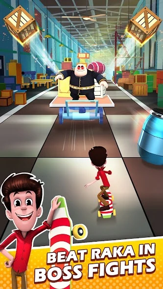 Smaashhing Simmba - Skateboard Rush screenshot 5