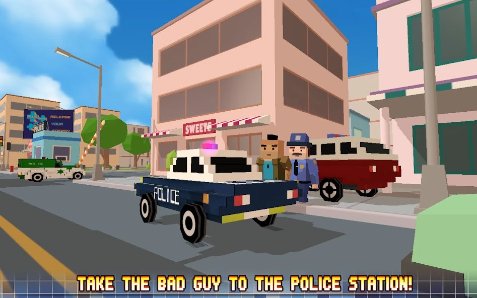 Blocky City: Ultimate Police screenshot 1