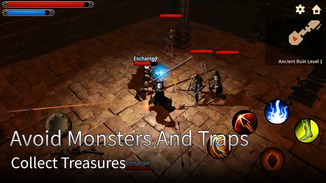 Warrior In Dungeon APK screenshot 3