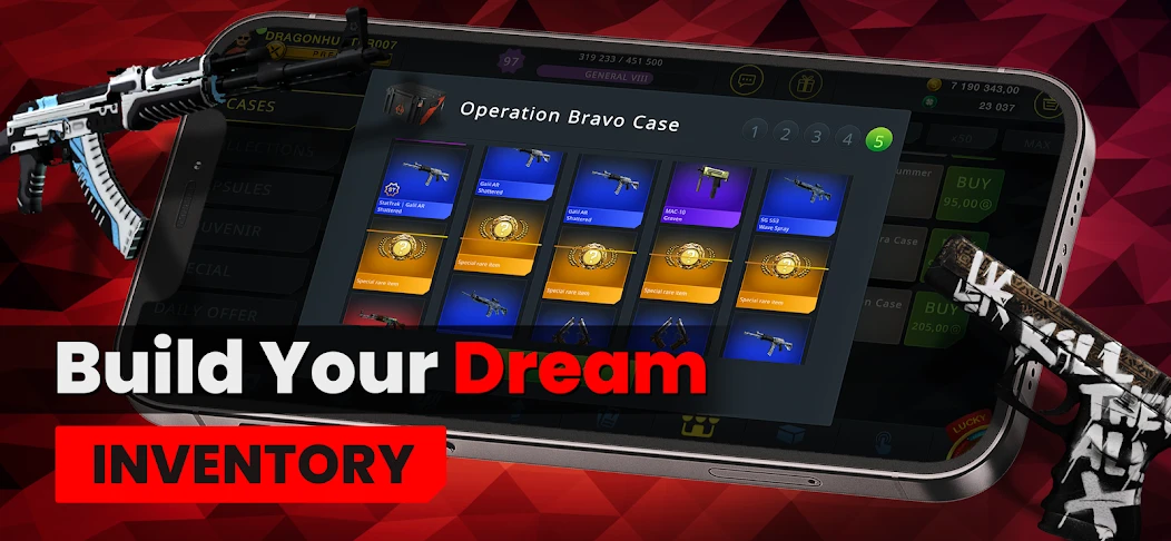 Case Chase: Simulator for CSGO APK screenshot 1