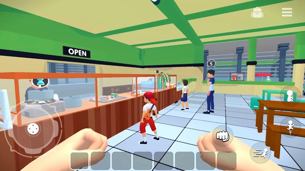 School Cafeteria Simulator APK screenshot 1