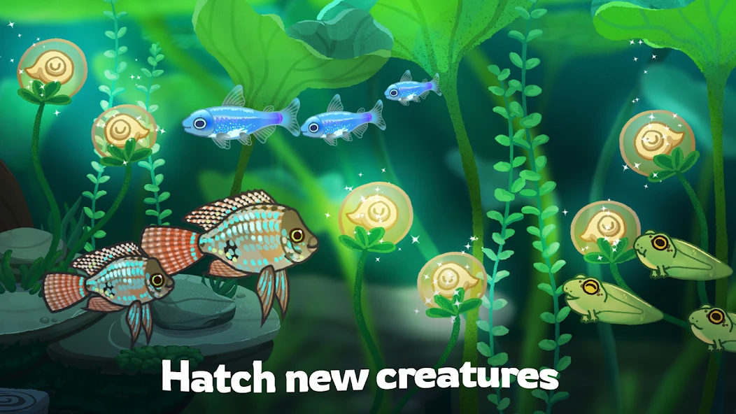 Pondlife – Relaxing Fish Game APK screenshot 4