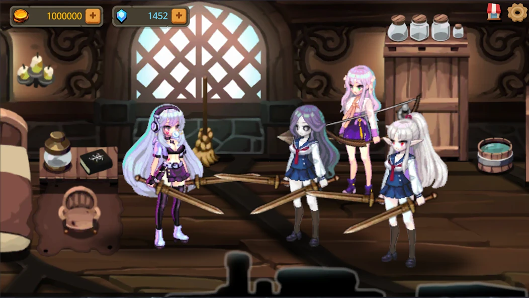 Rogue-like Princess! : OFFLINE PIXEL RPG screenshot 1