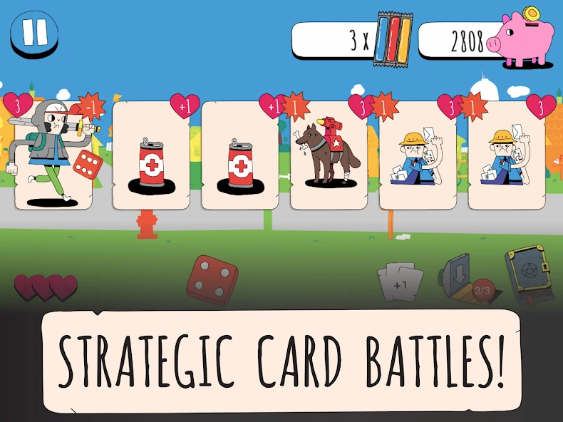Knights of the Card Table - Dungeon Crawler screenshot 1