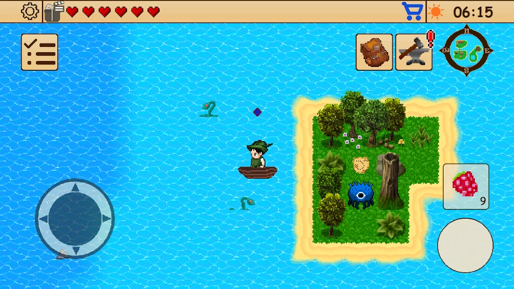 Survival RPG - The lost treasure adventure screenshot 1