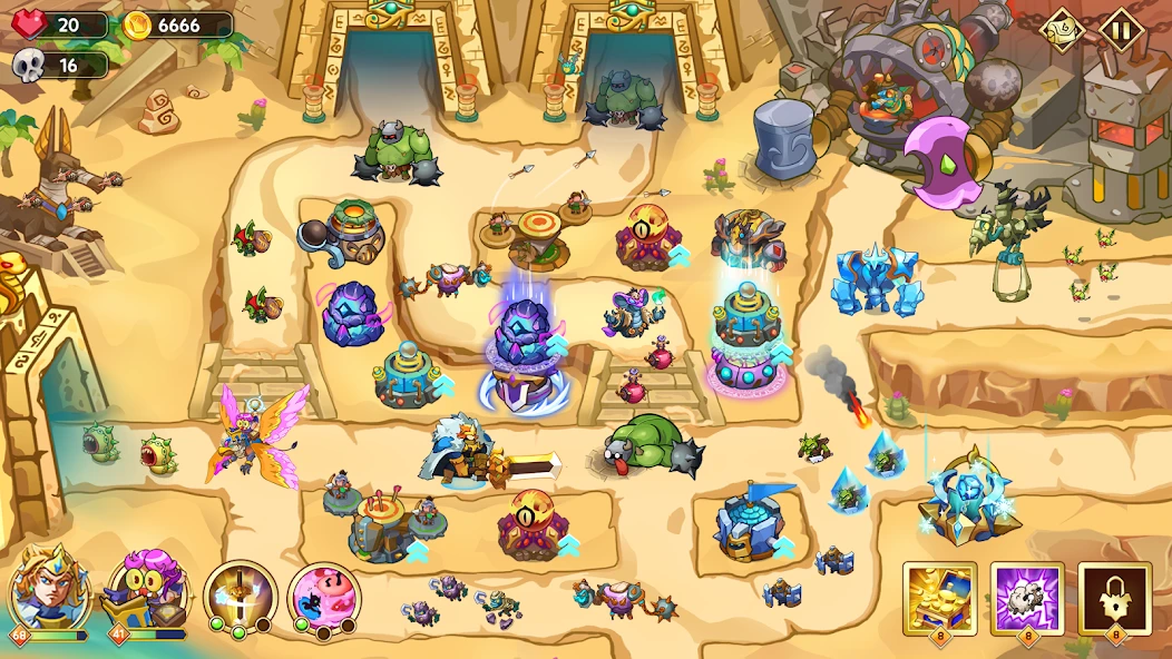King of Defense 5: TD Games APK screenshot 1