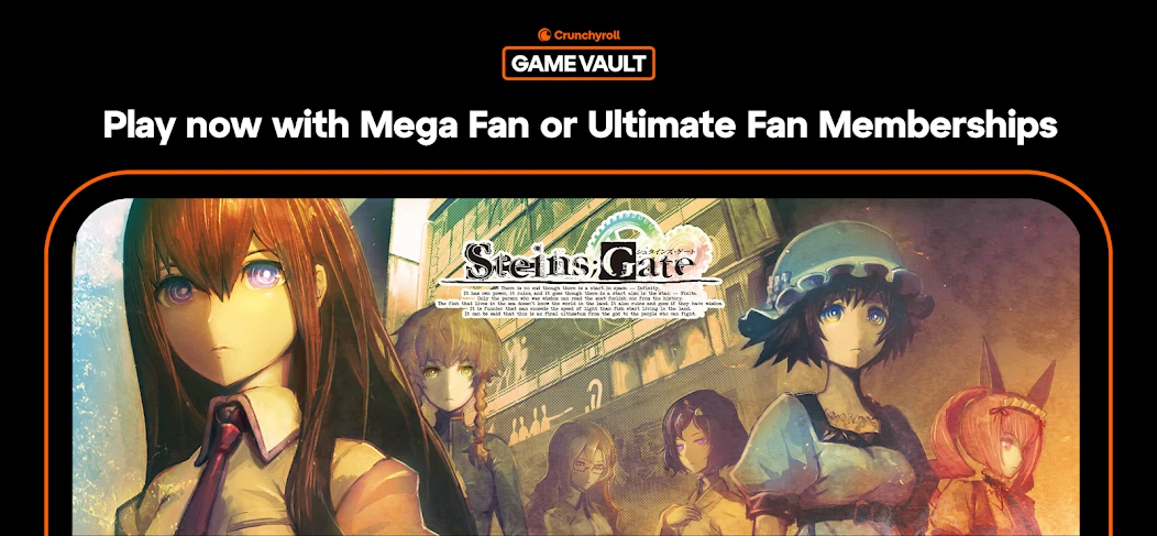 Crunchyroll: STEINS;GATE screenshot 1