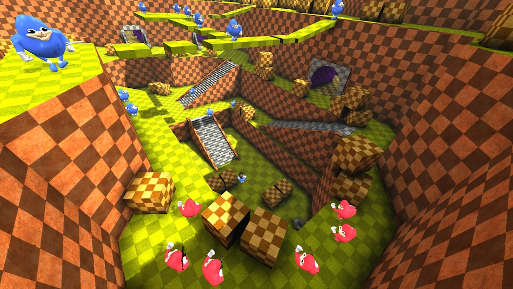 Ugandan Chungus and Knuckles Battle Royale Online screenshot 2