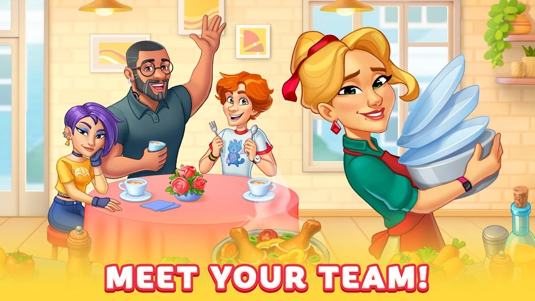 Chef & Friends: Cooking Game APK screenshot 3