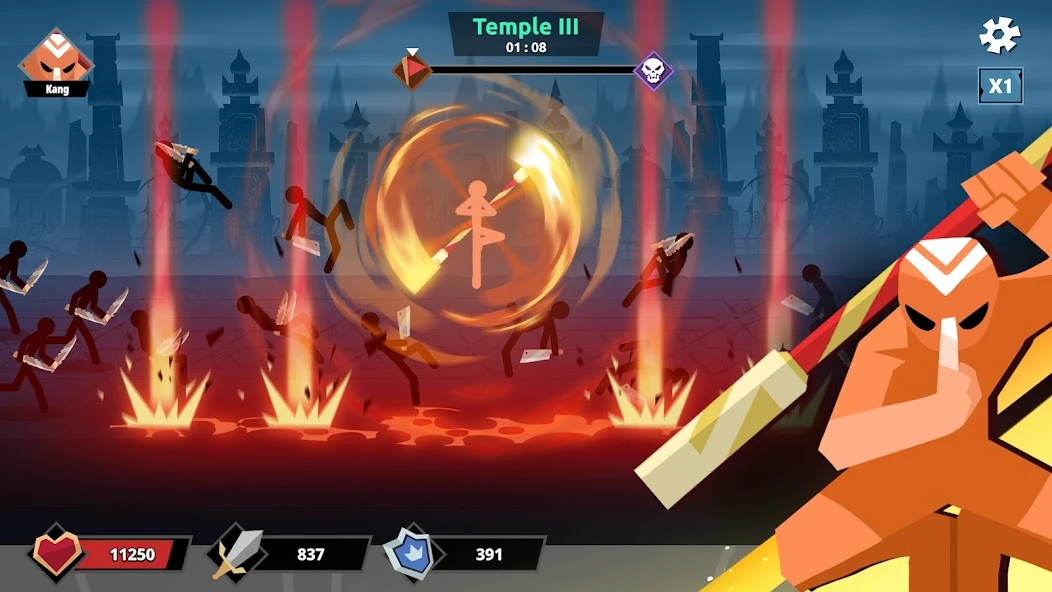 Stickman Roguelike: Epic RPG APK screenshot 4