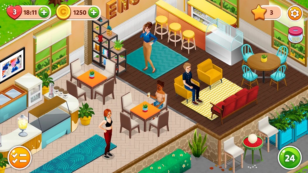 Fancy Cafe - Decorate your restaurant screenshot 5