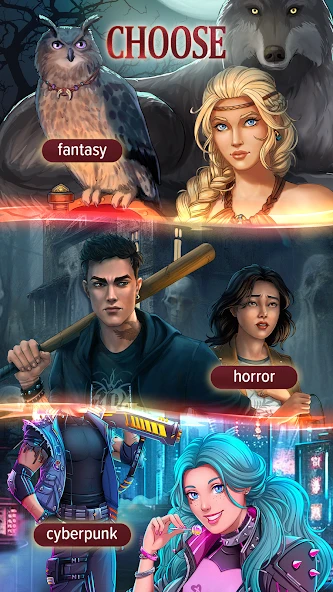 Love legend: Romance games 18+ APK screenshot 1