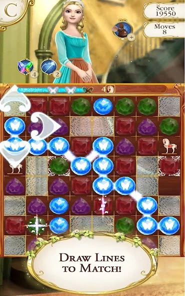Cinderella Free Fall screenshot 1