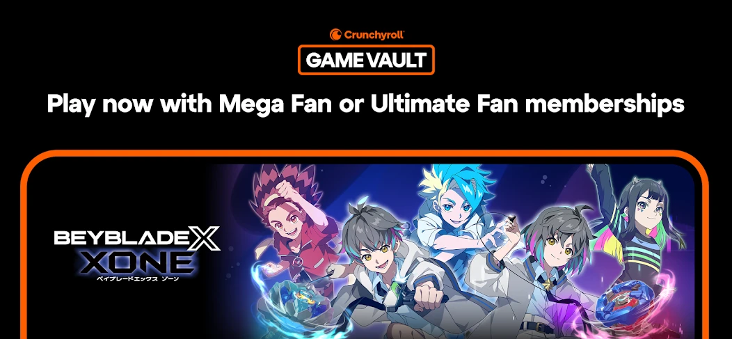 Crunchyroll: BEYBLADE X XONE APK screenshot 1