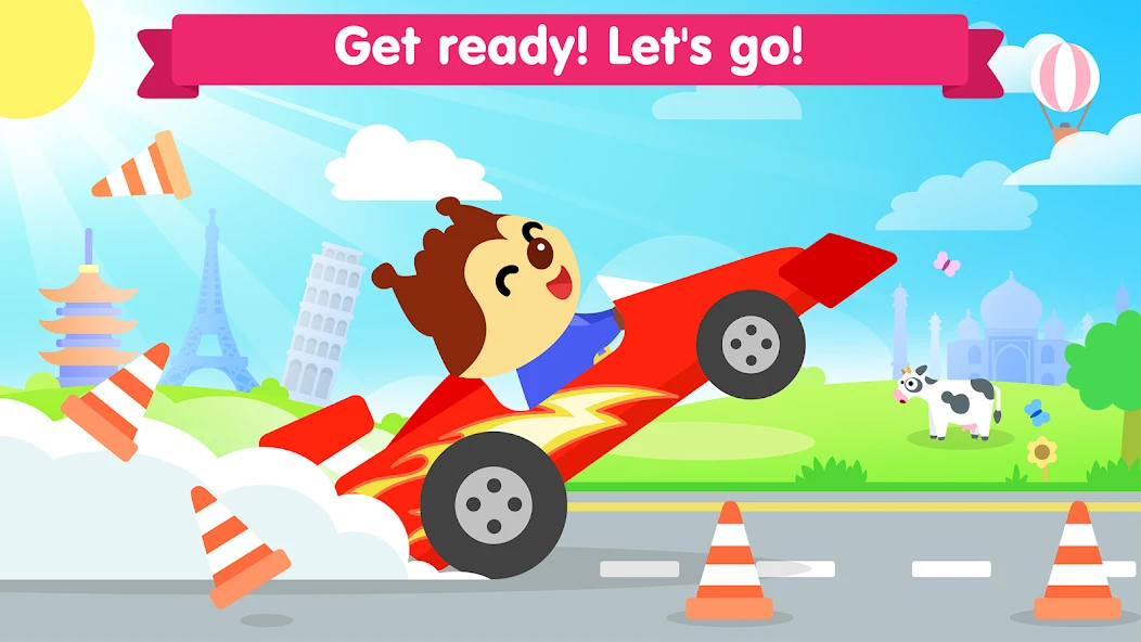 Car game for toddlers - kids racing cars games screenshot 4