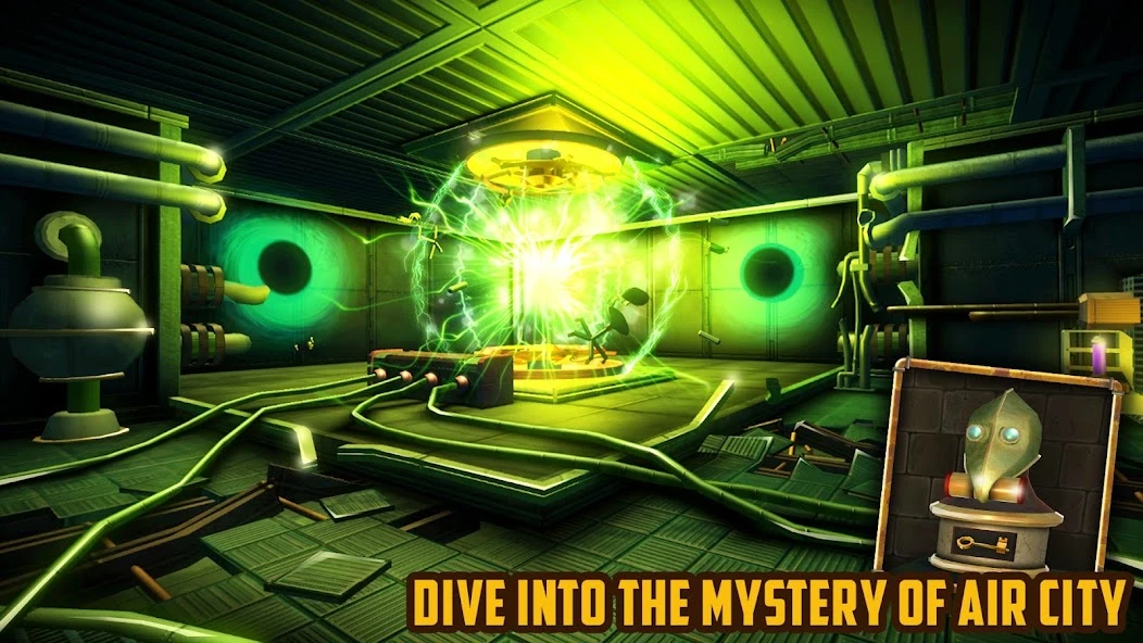 Escape Machine City: Airborne screenshot 1