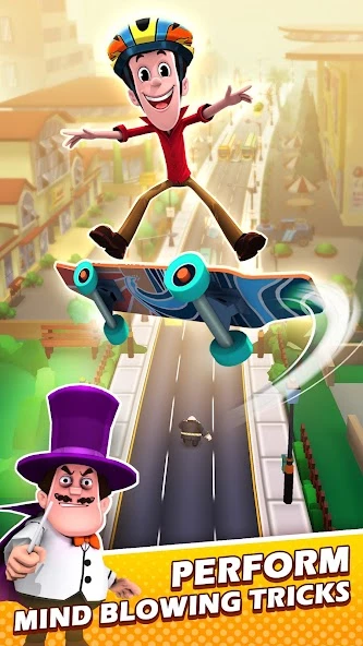 Smaashhing Simmba - Skateboard Rush screenshot 4