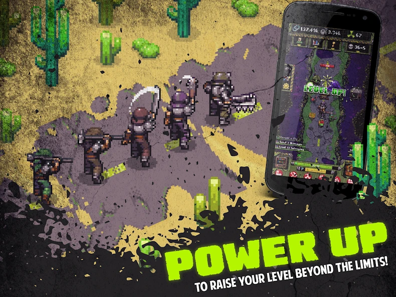 Idle Wasteland: RPG Survival screenshot 1
