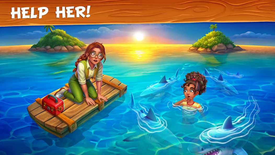 Farm Island: Hay Bay City Paradise screenshot 2