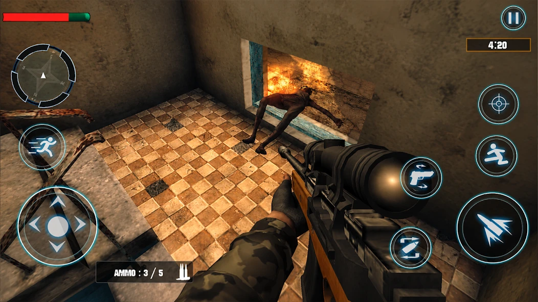 Zombie Hunter 3D screenshot 3
