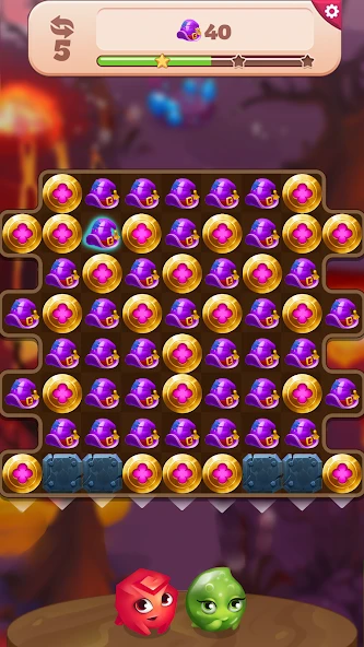 Charms of the Witch: Magic Mystery Match 3 Games screenshot 3