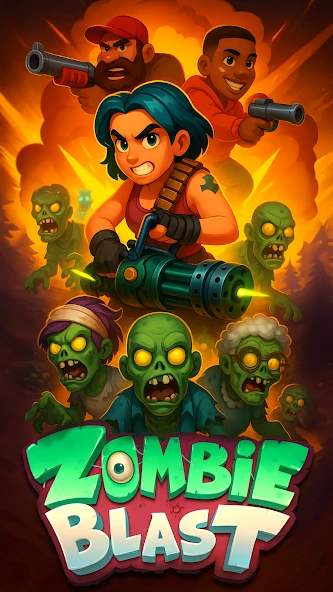 Zombie Puzzle - Match 3 RPG Puzzle Game screenshot 1