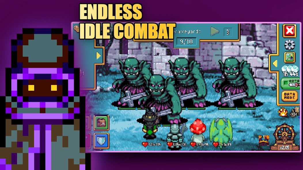 Wizard's Wheel 2: Idle RPG screenshot 1