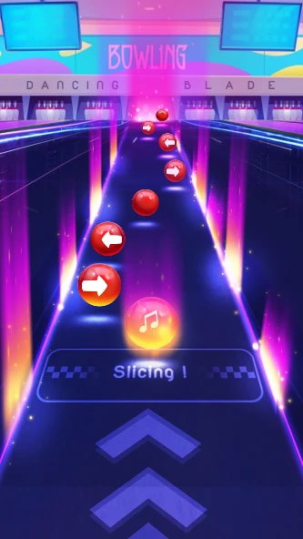 Dancing Blade: Slicing EDM Rhythm Game screenshot 3