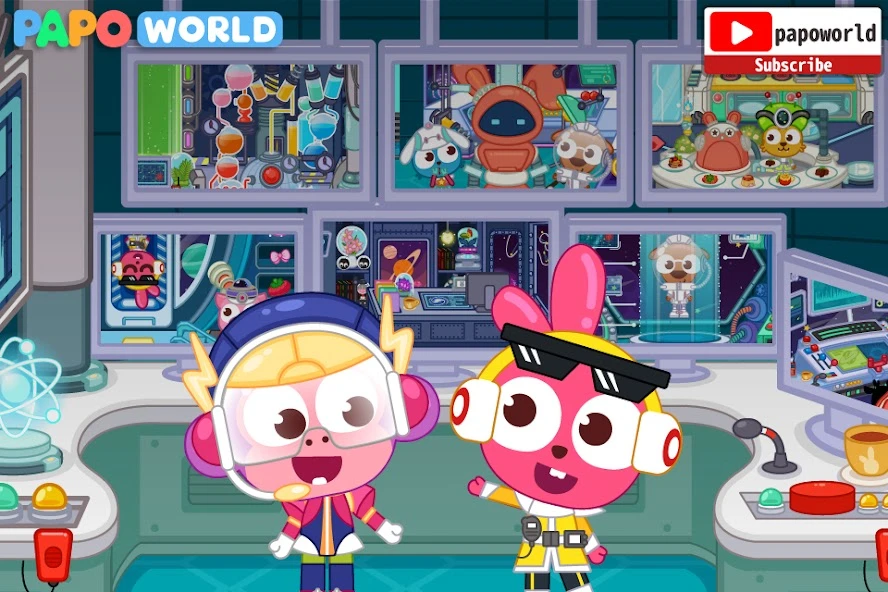 Papo Town Spaceship APK screenshot 3