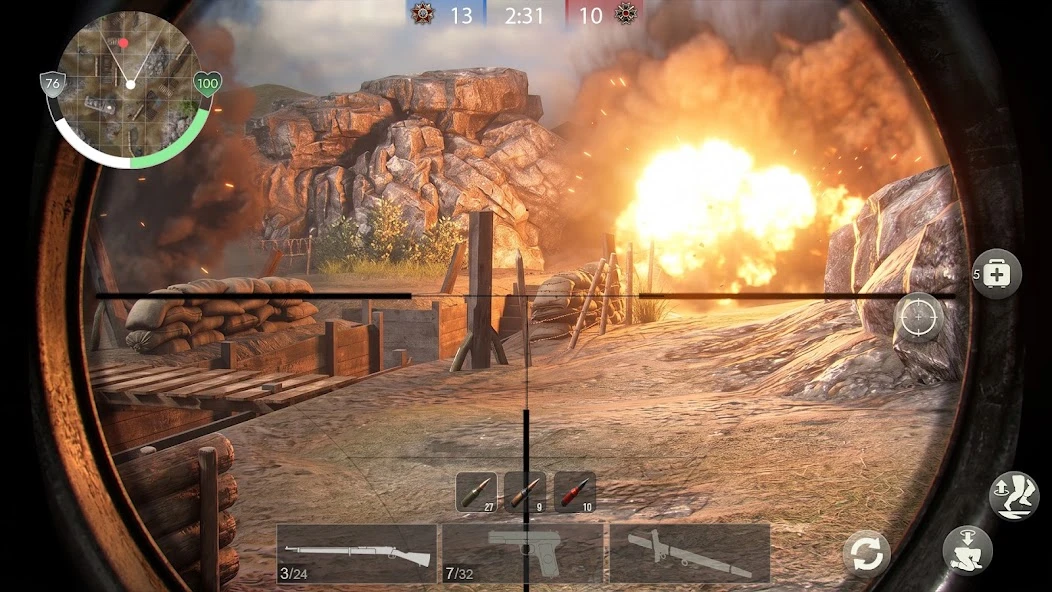 WW2 Frontline 1942: War Game APK screenshot 3