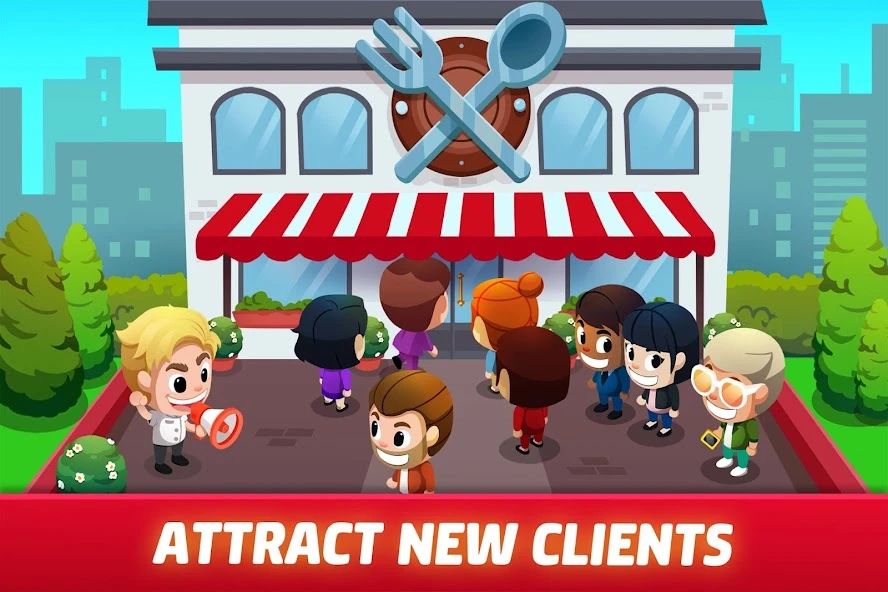 Idle Restaurant Tycoon - Build a restaurant empire screenshot 3