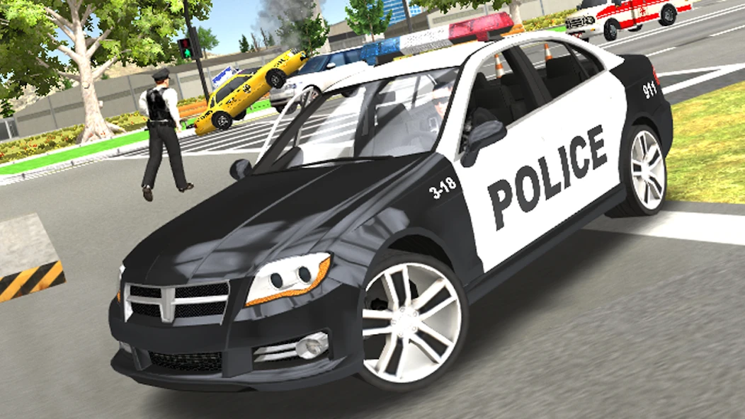 Police Car Chase - Cop Simulator screenshot 1
