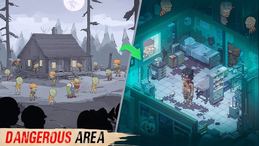 Mini Survival: Zombie Fight APK screenshot 4