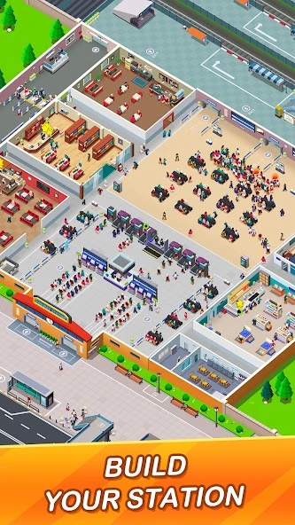 Idle Train Empire – Idle Games APK screenshot 2
