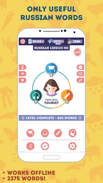 Russian for Beginners: LinDuo HD screenshot 2