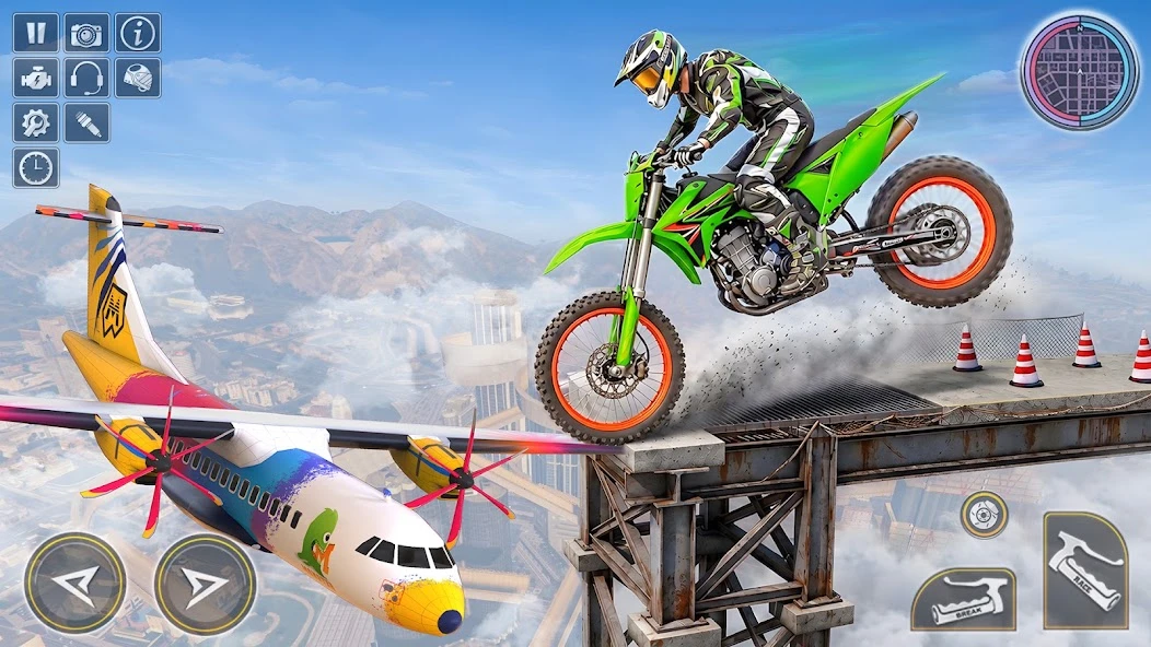 Bike Impossible Tracks Race: 3D Motorcycle Stunts screenshot 5